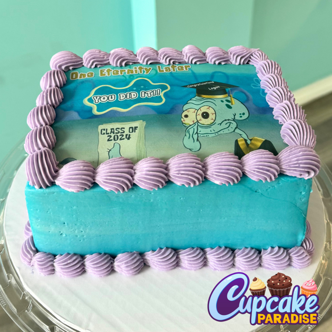 Rectangle Logo/Photo/ Slab Cake