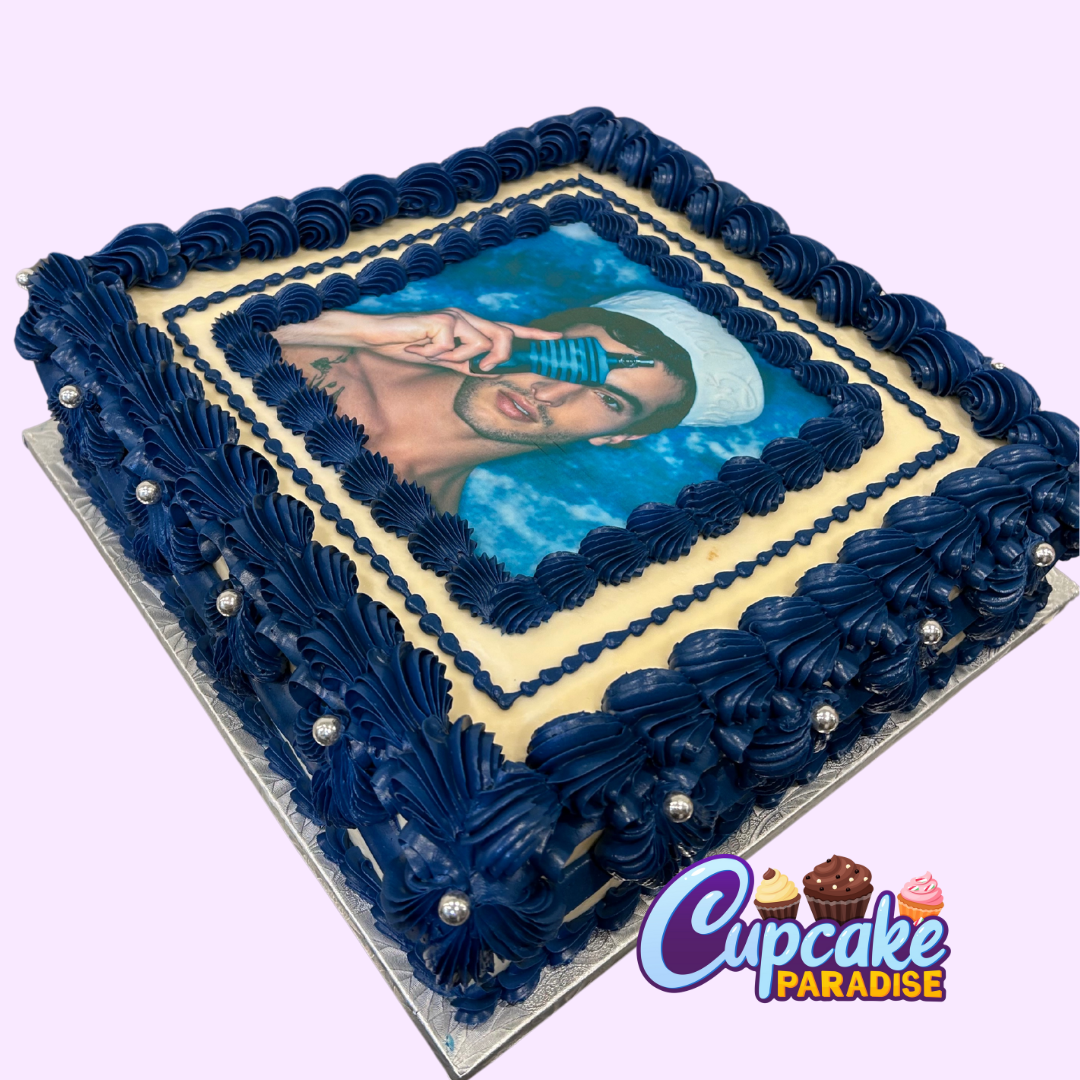 Rectangle Logo/Photo/ Slab Cake
