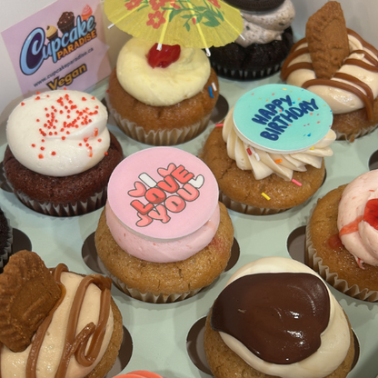 6 Pack Gluten-free Vegan Cupcakes