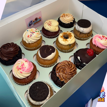 12 Pack  /50/100 Gluten-free Vegan Cupcakes