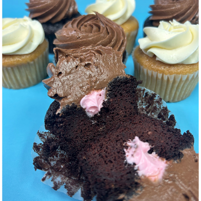 Gender Reveal Cupcakes - 6 pack