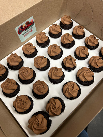 Mini cupcakes -24 pack Assorted Flavors
