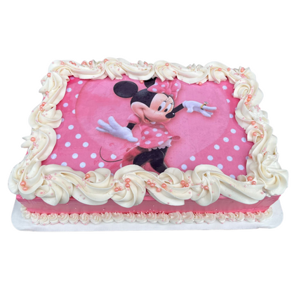 Rectangle Logo/ Photo/ Slab Cake