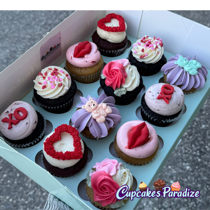 12 Pack  /50/100 Gluten-free Vegan Cupcakes