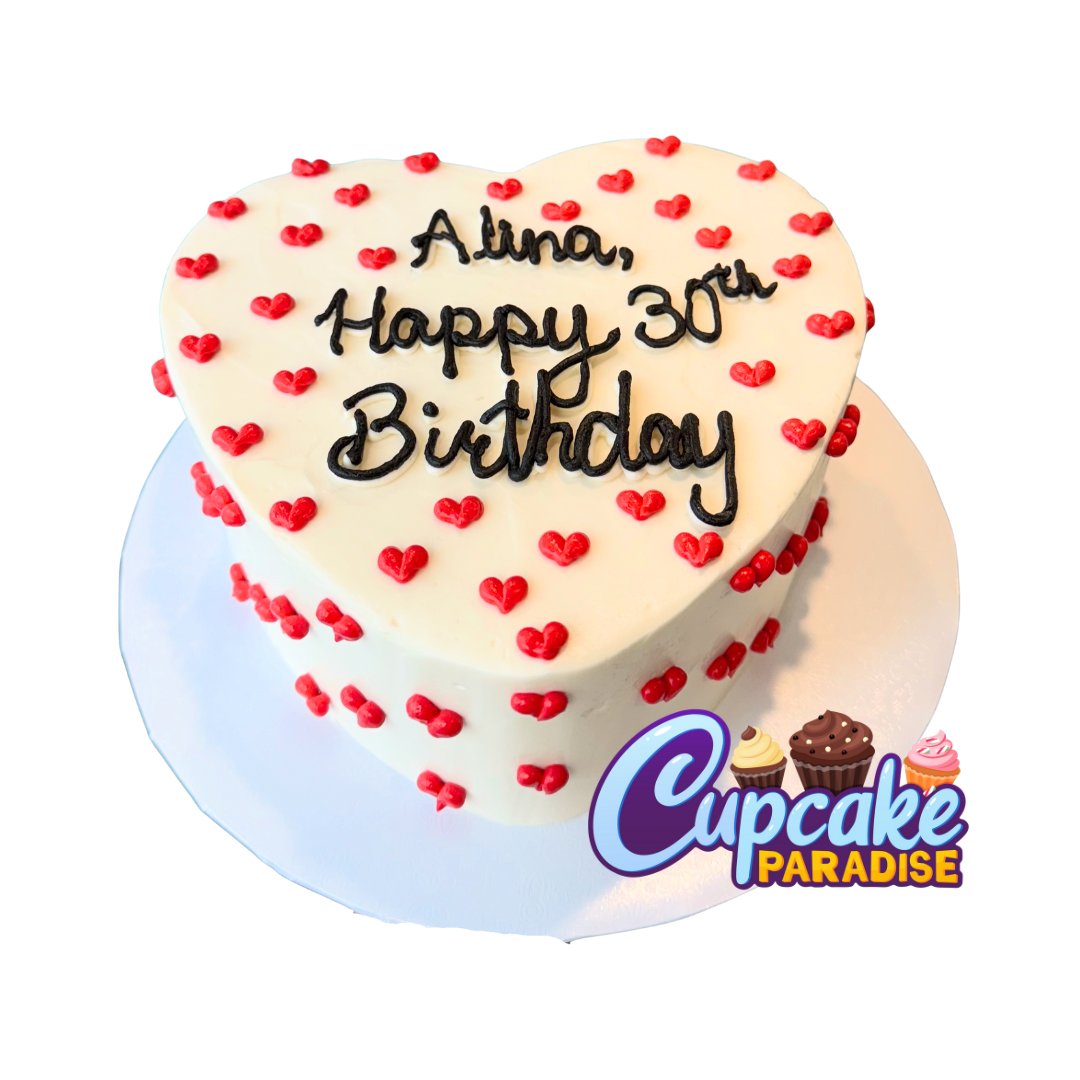 I Love You Cake