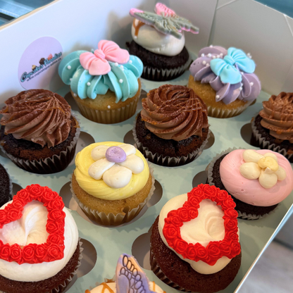 12 Pack  /50/100 Gluten-free Vegan Cupcakes