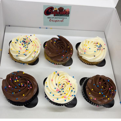 Gender Reveal Cupcakes - 6 pack