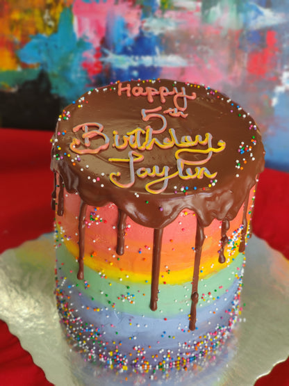 Rainbow cake
